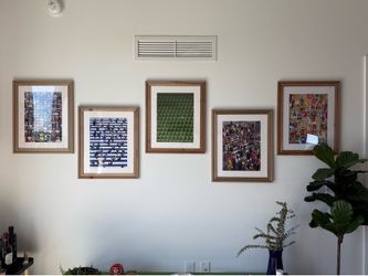 Set of 5 Art Frames