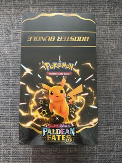 Paldean Fates Booster Bundle Display