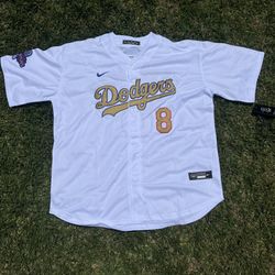 Dodgers White And Gold Jerseys