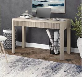 Flutted Finley & Sloane Mendoza Rectangular Desk