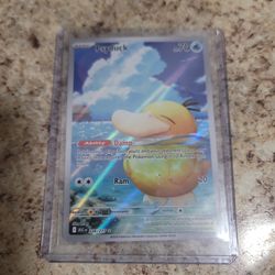 rare psyduck pokemon  card