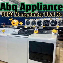 Ge Profile Washer & Dyer (Gas) Set