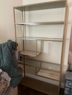 Gold Book Shelf