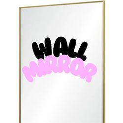 Ren Will Roderick 36" x 24" Modern Vanity Bathroom Wall Mirror