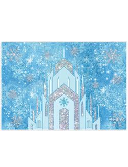 Frozen Elsa Birthday Backdrop  7x5ft