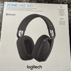 Logitech - Zone Vibe 100 Wireless Bluetooth Headset