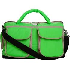 7am Enfant Neón Green Diaper Bag