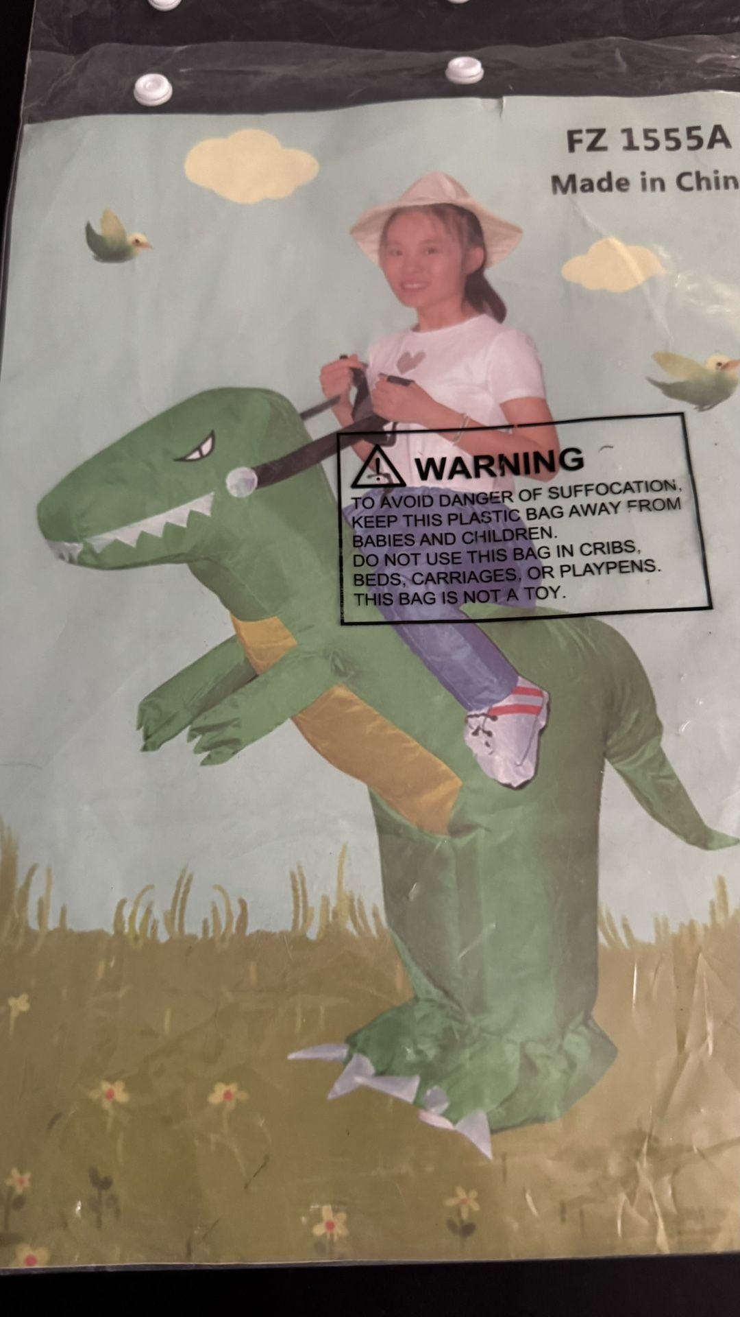 Inflatable Dinosaur Halloween Costume 
