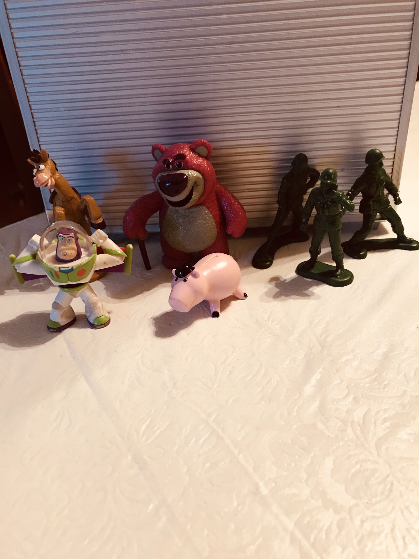 Toy Story figures for the movies 1,2 & 3 (3) Burger King, i think 🤔 the others are from 2 and 3