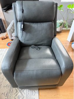 Gray Power Recliner from Costco