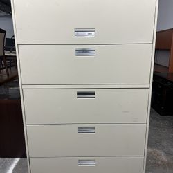 OFFICE/HOME FILE CABINET 5 DRAWERS LATERAL FILE CABINET 