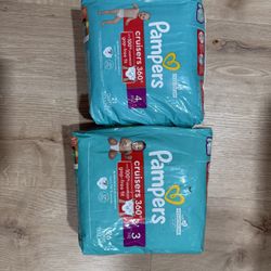 Baby Diapers Different Brands Sizes 1-3