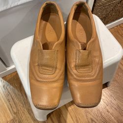 HOGAN Used Woman Leather Shoes Size 6.5