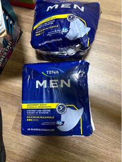 Tena Men’s guards x2