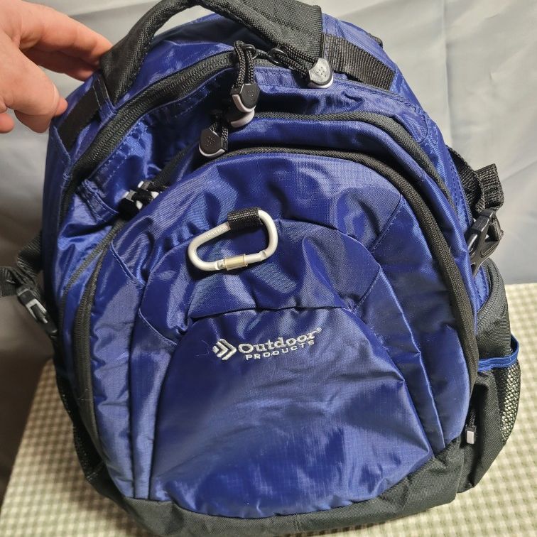 Outdoor Products Backpack for Hiking and Camping with Multiple Compartments