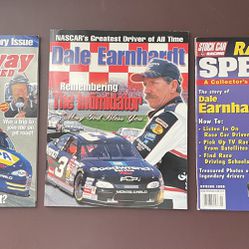 NASCAR Driver Earnhardt Intimidator Magazines