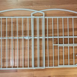 Pet Gate Pressure Mounted With Cat Door