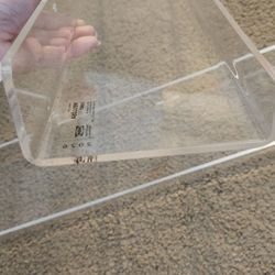NEW Ikea Transparent Shelf/ledge 