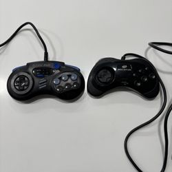 Sega Saturn And Eclipse Pad Controllers