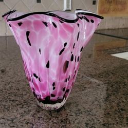 Murano Style Vase