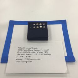 Double Stud Earrings 