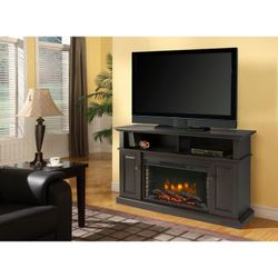Muskoka 370-167-200 Delaney 48" Media Fireplace Rustic Brown