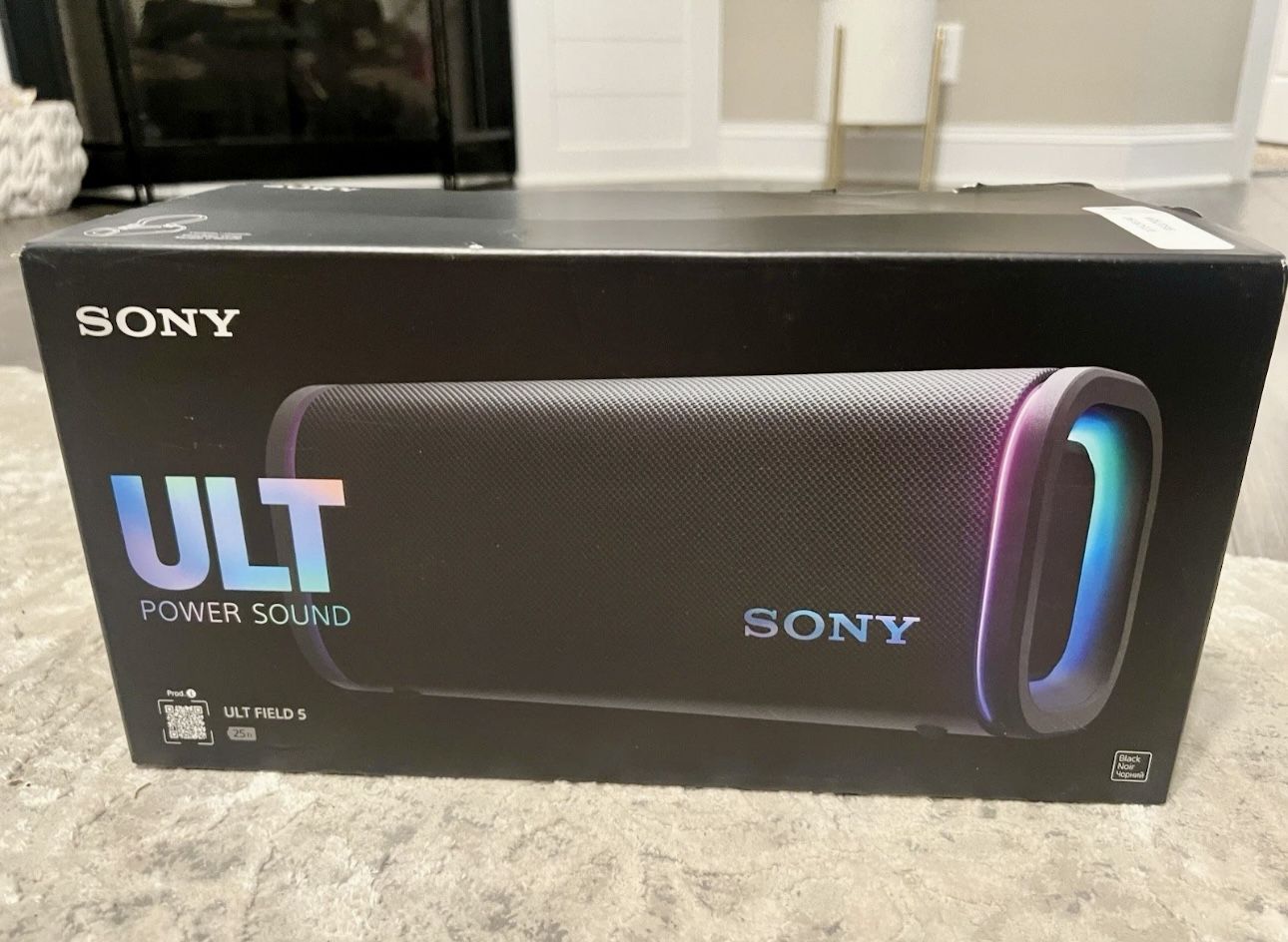 Sony ULT Field 5 Wireless Portable Bluetooth Speaker, Black - SRSULT50/B