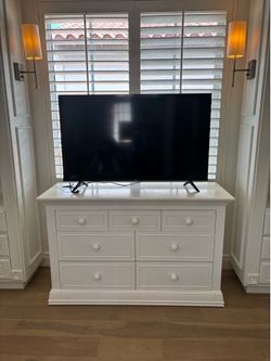 White dresser