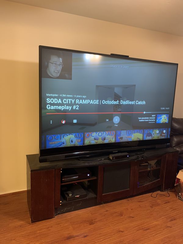82 inch Mitsubishi tv HDMI 1080P with stand for Sale in Spring, TX