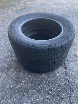 2 used 225/65R17 Yokohama tires