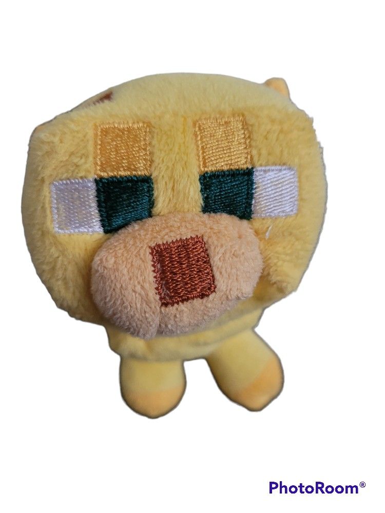 Minecraft OCELOT PLUSH Toy 7" Mojang Stuffed Animal Yellow Cat