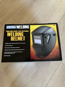 Welding helmet, auto darkening