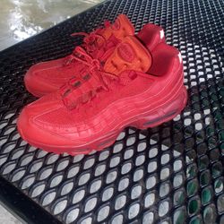 Red Air Max 95 Men’s Size 10