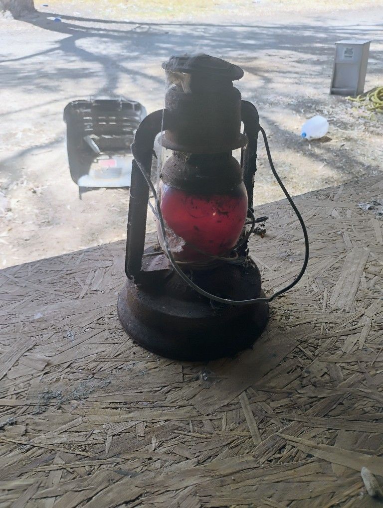 Old Railroad Signal Lantern
