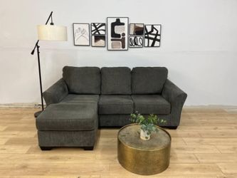 Dark Gray Ashley Sectional Couch with Reversible Chaise