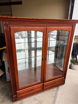 Solid wood cabinet