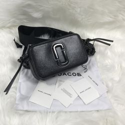 Marc Jacobs Colorblock Snapshot Crossbody bag Black