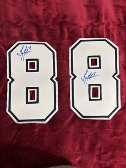 NFL Dallas Cowboys Great and QB Legend Troy Aikman signed jersey numbers