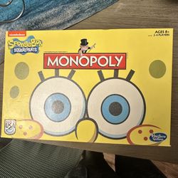 MONOPOLY SpongeBob SquarePants Edition Hasbro Complete Family Board Game