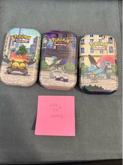 *NEW* POKEMON LUMIOSE CITY MINI TINS $15 EACH