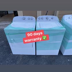 Whirpool Washer And Dryer / 