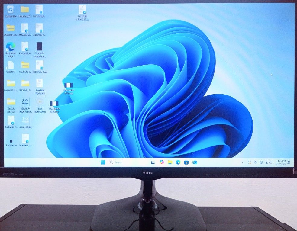 LG 27” Monitor 1080p Full HD HDMI – Works Perfect