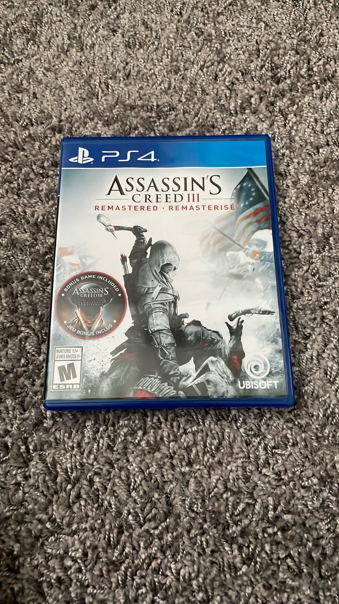 Assassins Creed 3 Remastered PS4