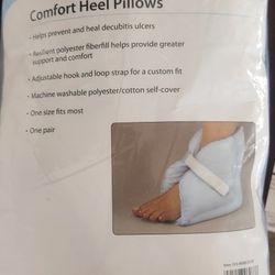 DMI Heel Cushion Protector Pillows (Pair) – Soft, Comfortable Heel Protection for Relief & Comfort!