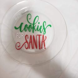 Cute Christmas plate
