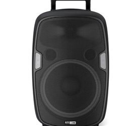 Altec Lansing SoundRover IMT7002-BLK Wireless Bluetooth Party Speaker, 180W, LED Lighting Modes, Black