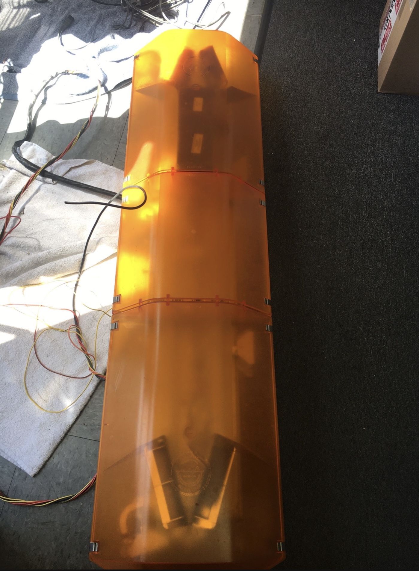 Code 3 Excalibur Lightbar amber