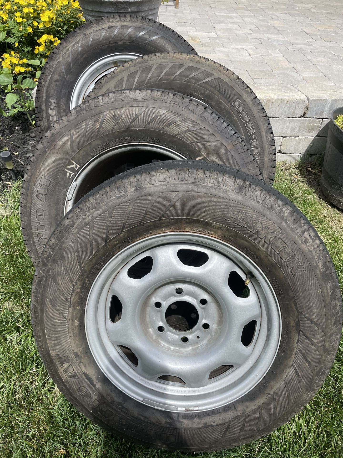 Ford 17”x7.5” 6 Lug Steel Wheel