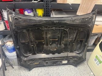 Car Hood Panel Black OEM