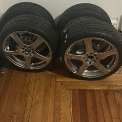 Universal Racing Rims And Tires For Sale‼️